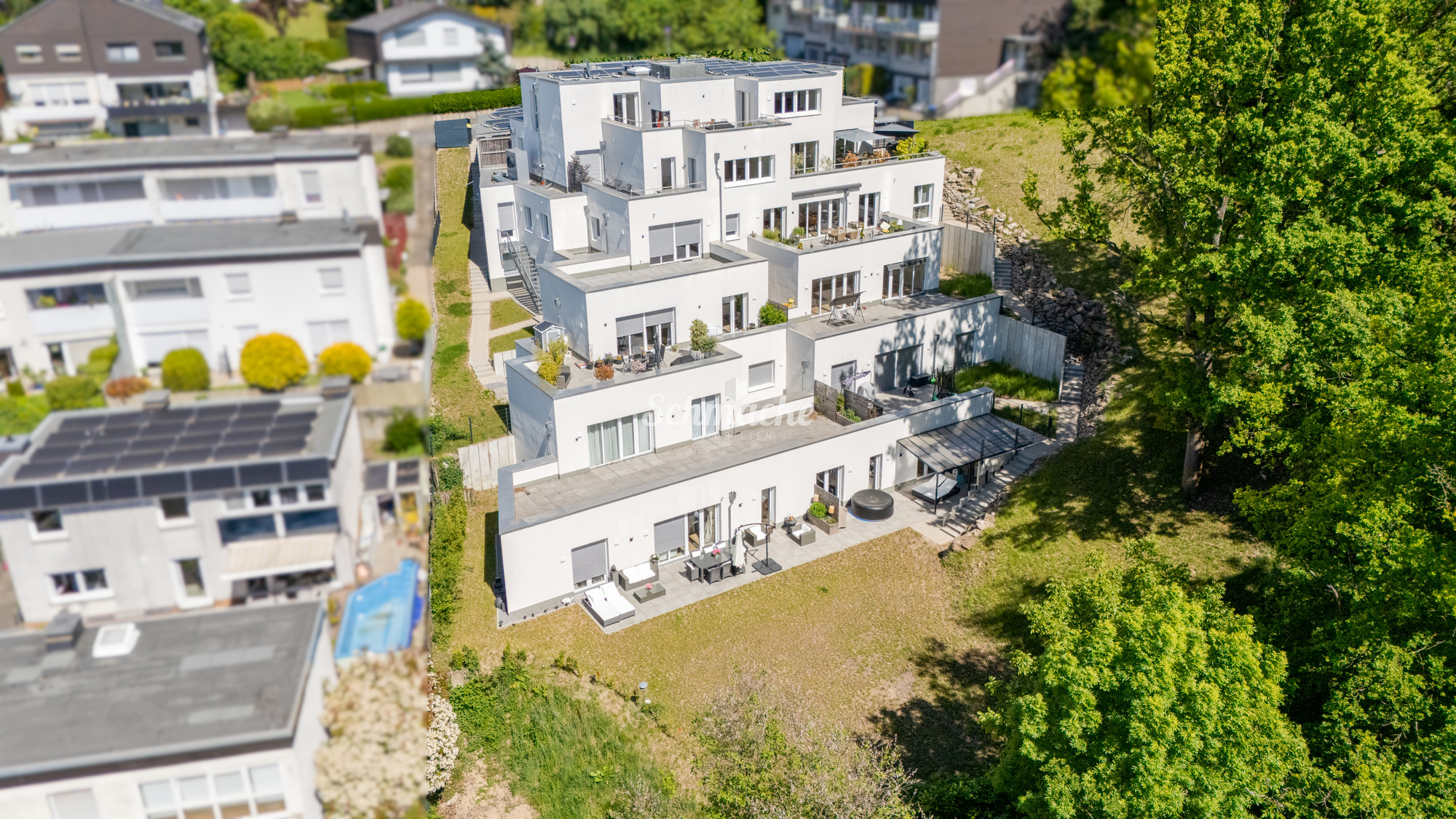 Traumhafte helle Panoramawohnung mit großer Südterrrasse auf Hagen-Emst, 58093 Hagen, Etagenwohnung