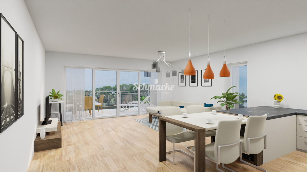 Neubauwohnung! Barrierefreie, ruhige Wohnung, Aufzug, Stadtnah, PKW-Stellplatz, sonniger Balkon, 58644 Iserlohn, Etagenwohnung
