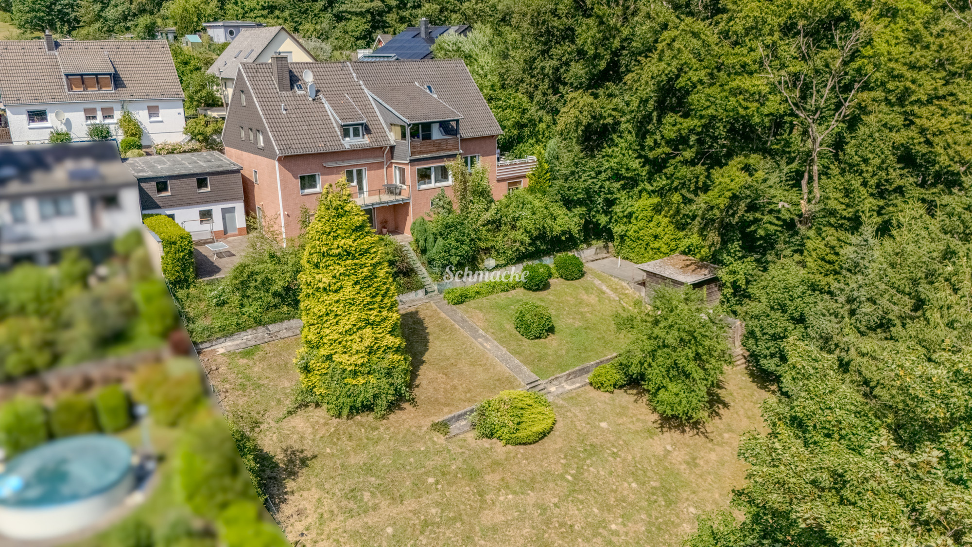 Zwei Doppelhaushälften in einem, mit Fernblick in Hagen-Geweke, 58135 Hagen, Mehrfamilienhaus
