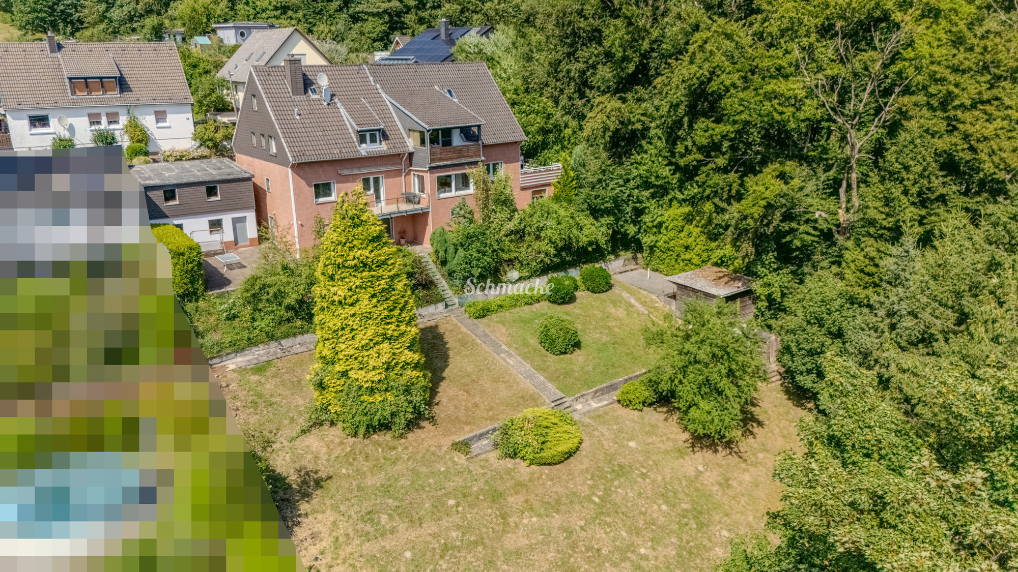 Zwei Doppelhaushälften in einem, mit Fernblick in Hagen-Geweke, 58135 Hagen, Mehrfamilienhaus